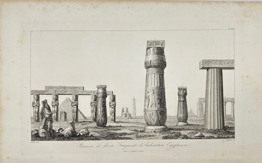 Original Print - Journey to Lower and Upper Egypt - Dominique Vivant Denon