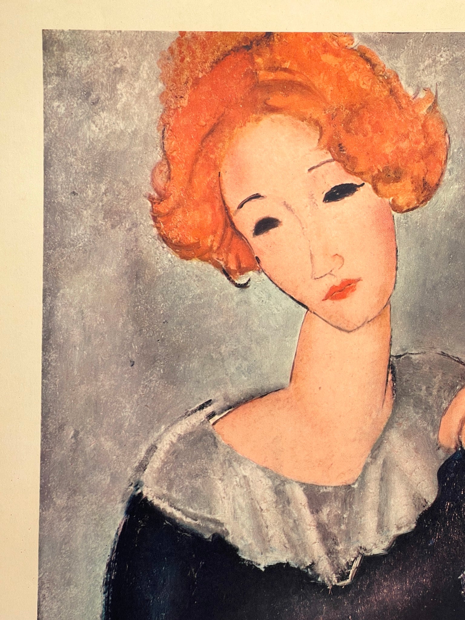 Poster "Woman with Red Hair" - Amedeo Modigliani - National Gallery of Art - Dahlströms Fine Art