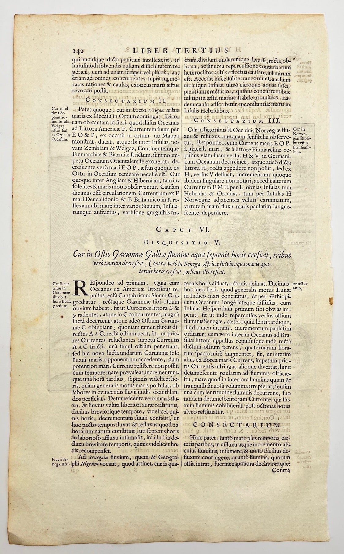 Antique Print - Mundus Subterraneus - Athanasius Kircher - The Gulf Stream 1668 - Dahlströms Fine Art