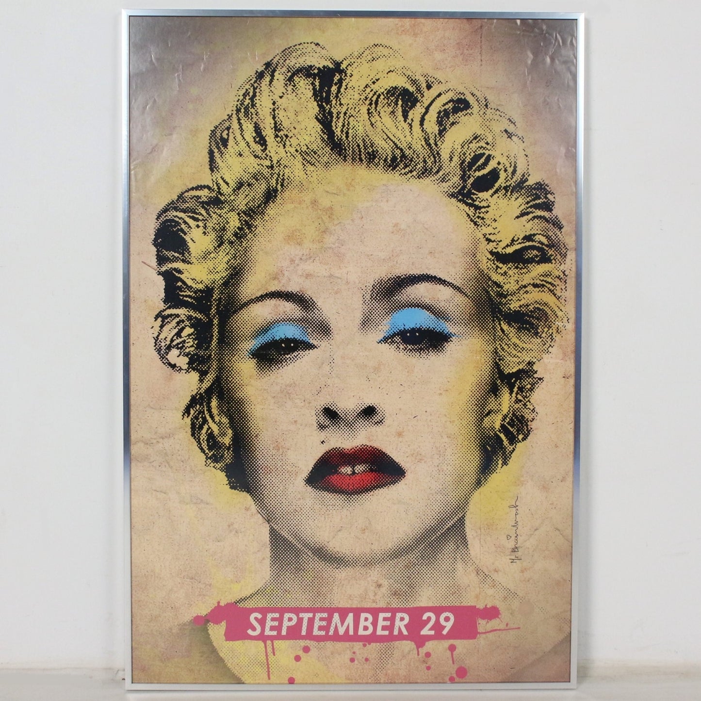 Modern Poster - Mr Brainwash (Thierry Guetta) - Madonna - 1990 - United States - Dahlströms Fine Art