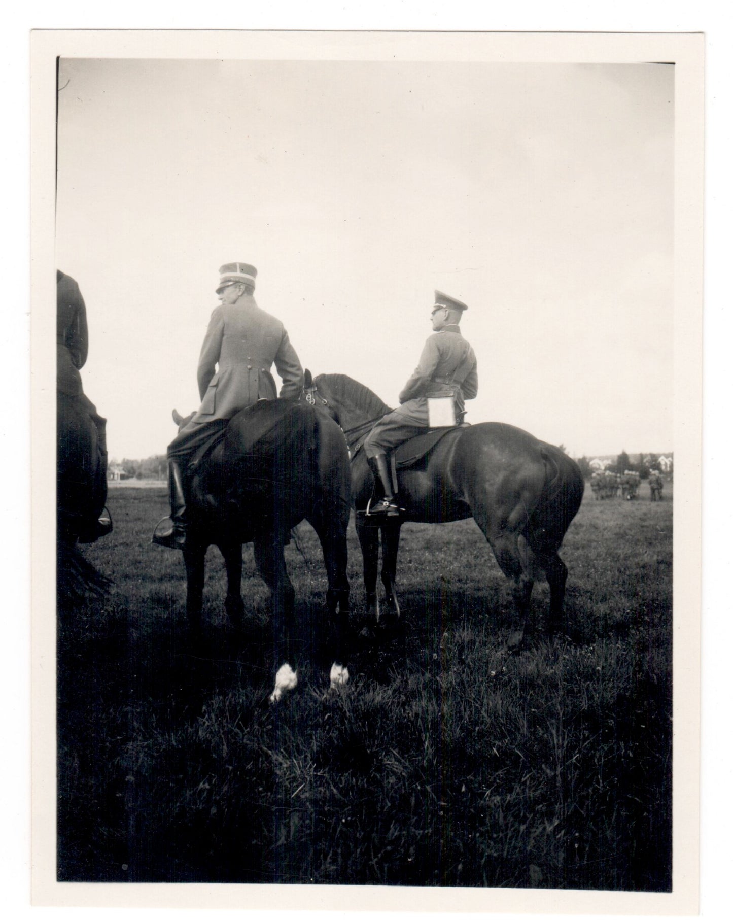 Vintage Photography - Equestrian Sports - Officers - Men on Horses - Sweden