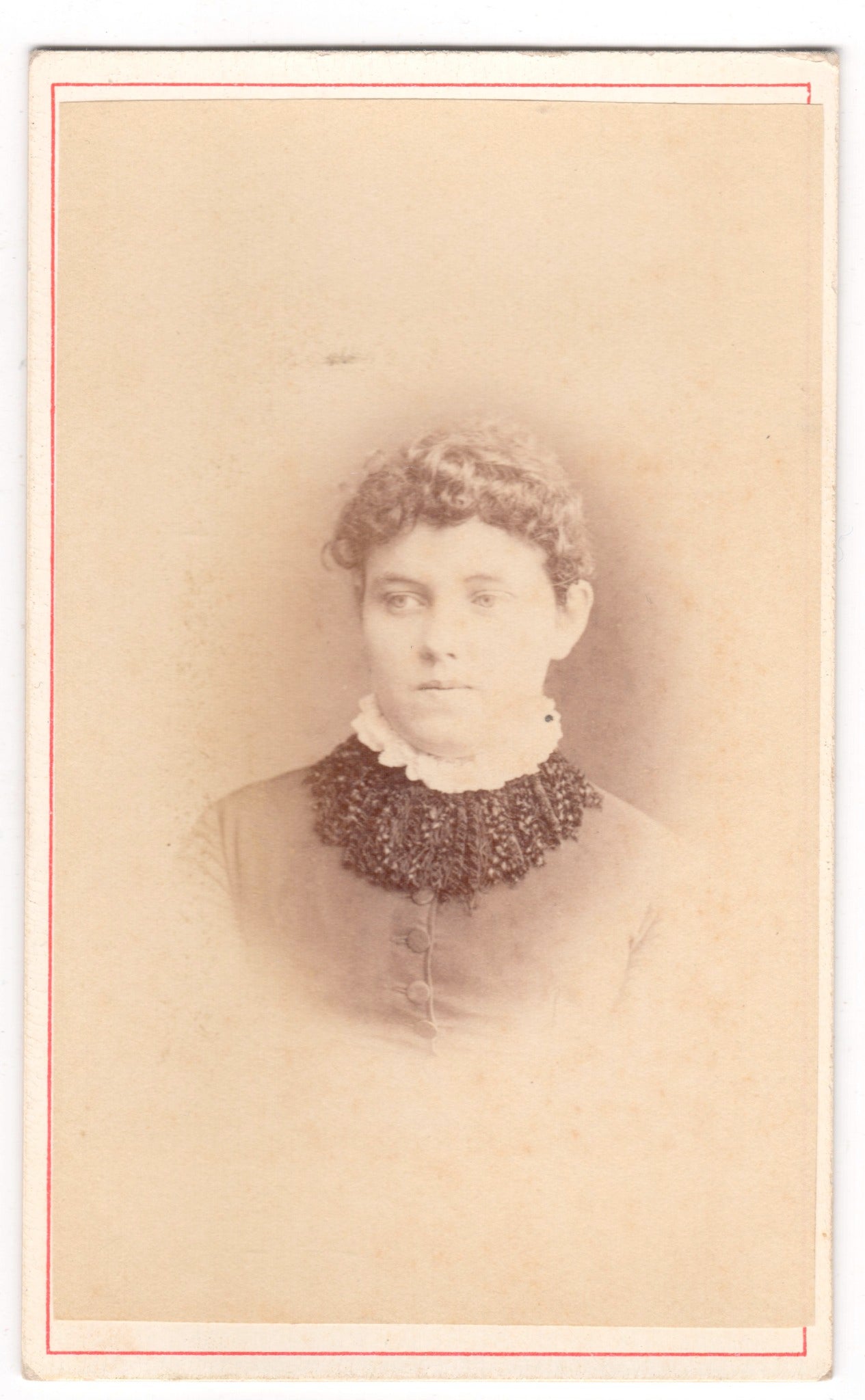 Antique Photo Cabinet Card Lady Art and Portrait Fine Art - Dahlströms Fine Art
