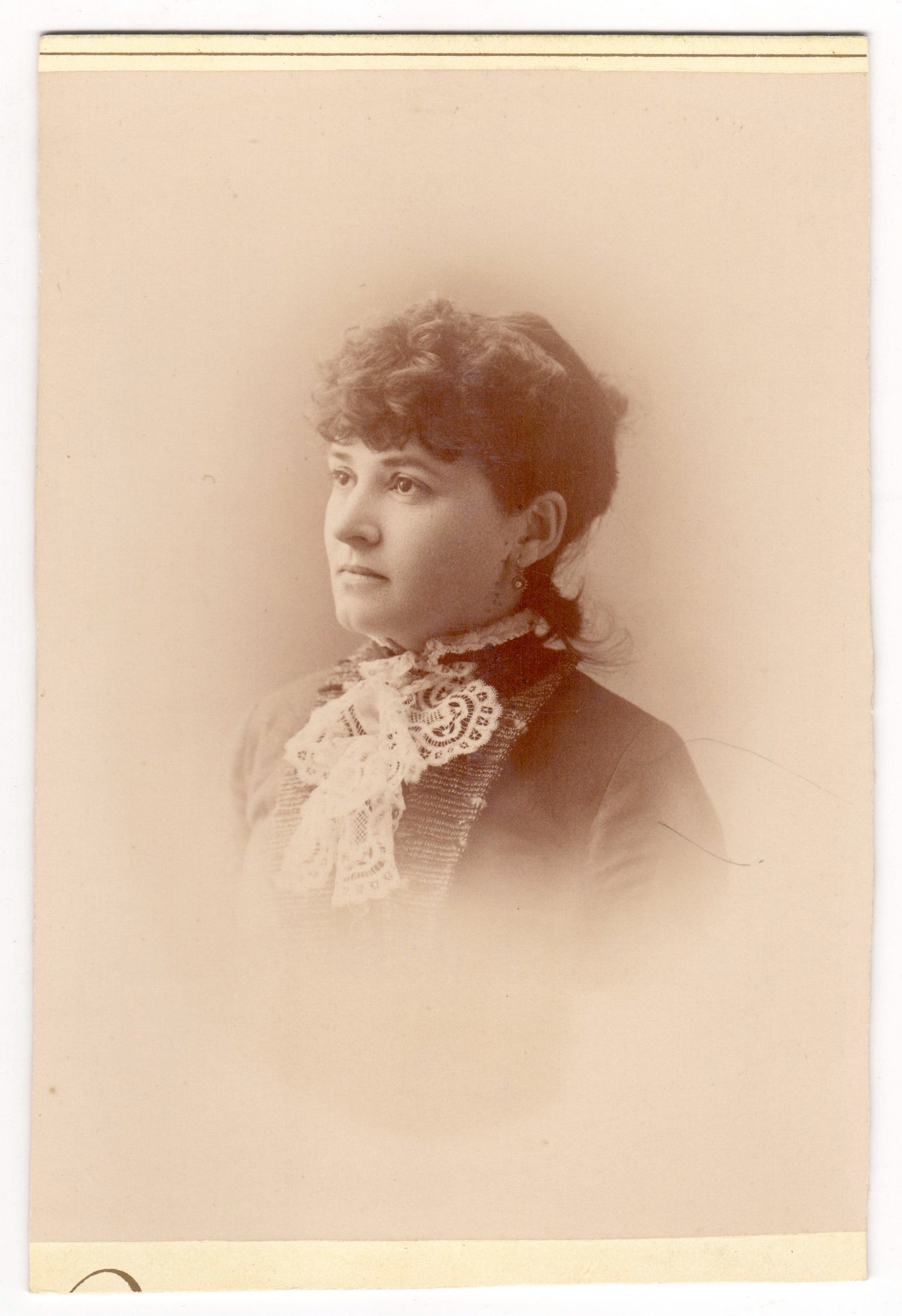 Photograph Antique Photo Cabinet Card Lady Portrait San Francisco California - Dahlströms Fine Art