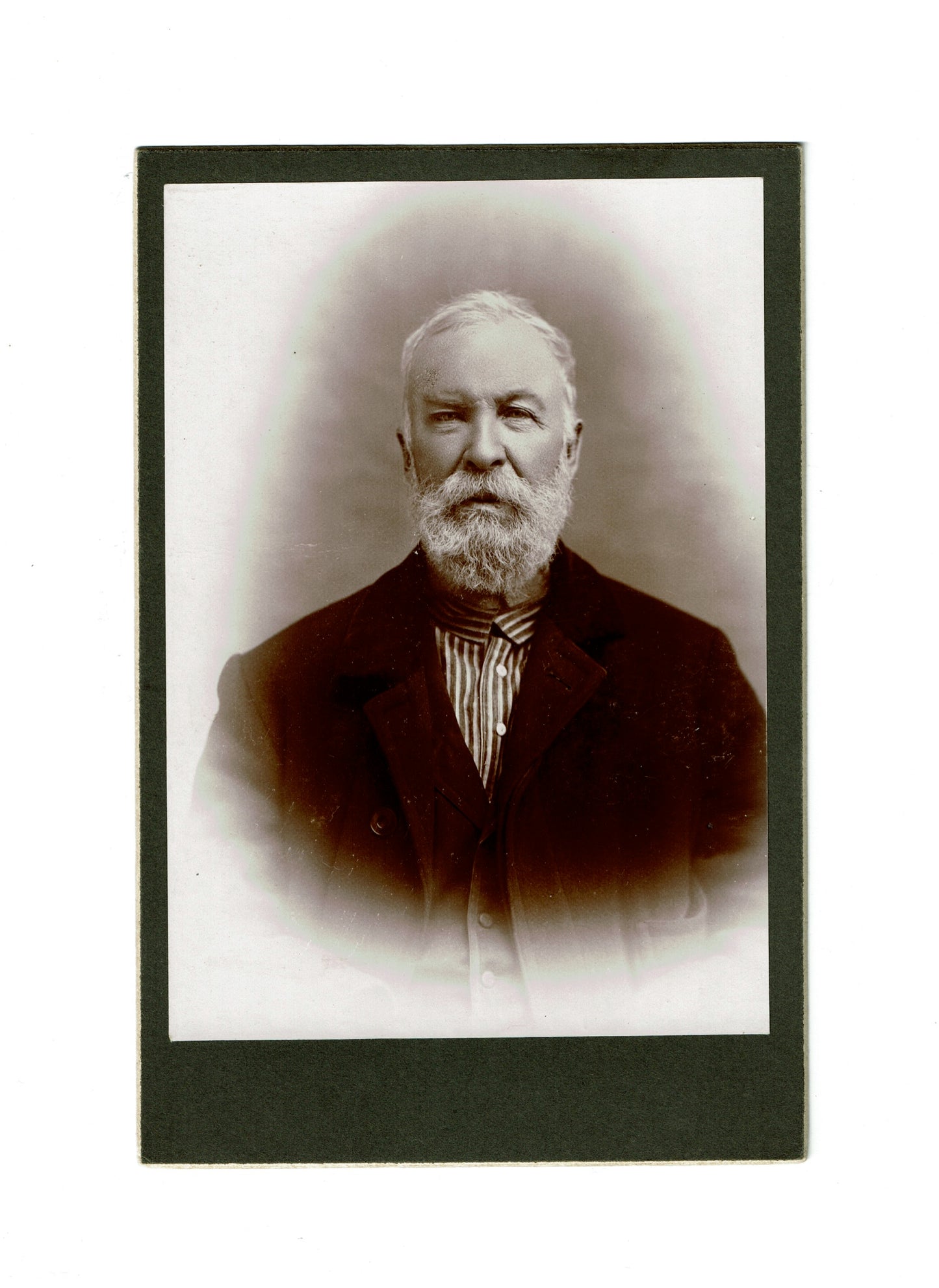 Photograph Antique Photo Cabinet Card Gentleman Portrait Newark New Jersey - Dahlströms Fine Art
